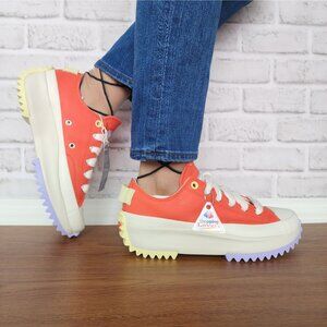 ❤️Converse Run Star Hike Platform Color Pop Sz 6.5 Women's Shoes Orange A16289C